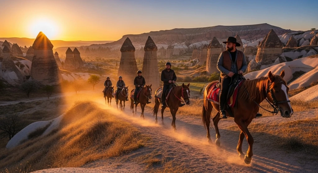Sunset Horse Safari Tour