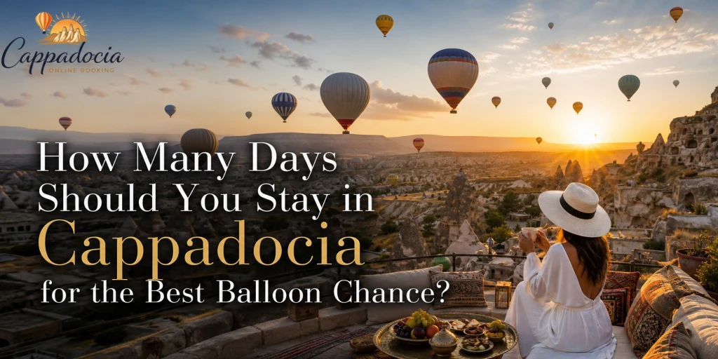 Cappadocia'da Balon Şansı En Yüksek Olması İçin Kaç Gün Kalmalısınız?