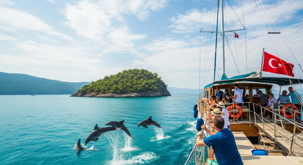 Tour dell'isola dei delfini di Manavgat
