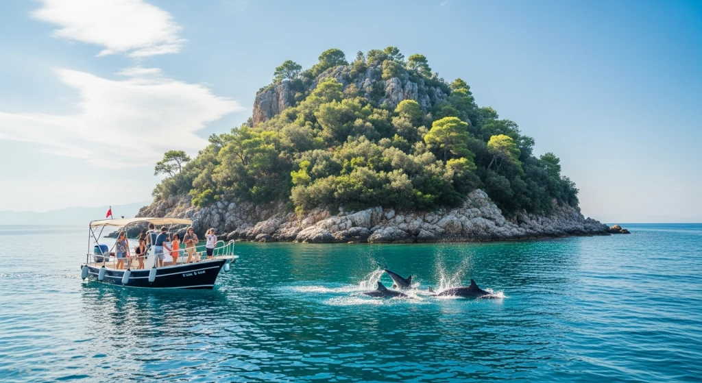 Tour dell'isola dei delfini di Manavgat