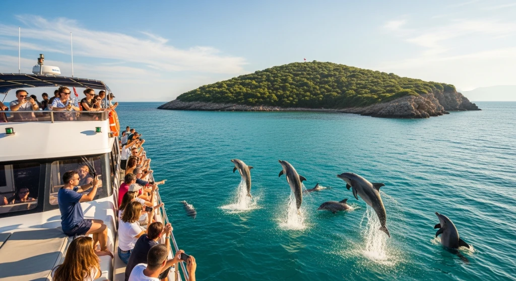 Tour dell'isola dei delfini di Manavgat