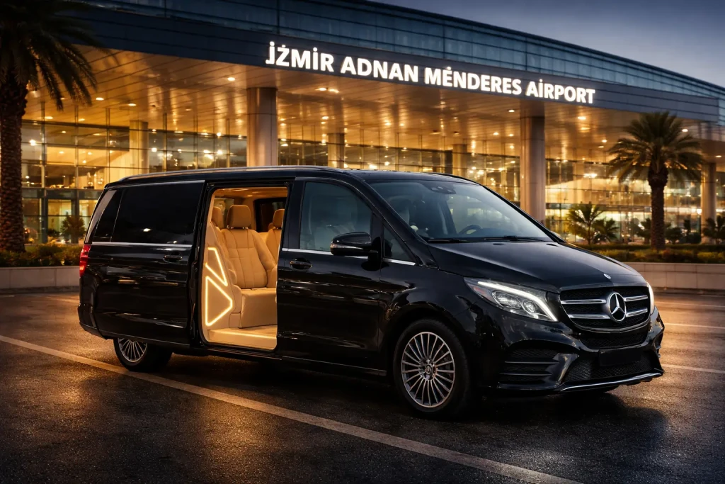 IZMIR AIRPORT TO KUŞADASI PRIVATE MERCEDES VITO TRANSFER