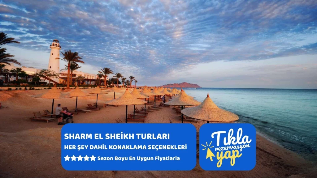İstanbul Sabiha Gökçen Havalimanı Kalkışlı Pegasus Hava Yolları  ile 3 Gece 4 Gün Kızıldeniz Rüyası Prestij Sharm El Sheikh Turu (397)