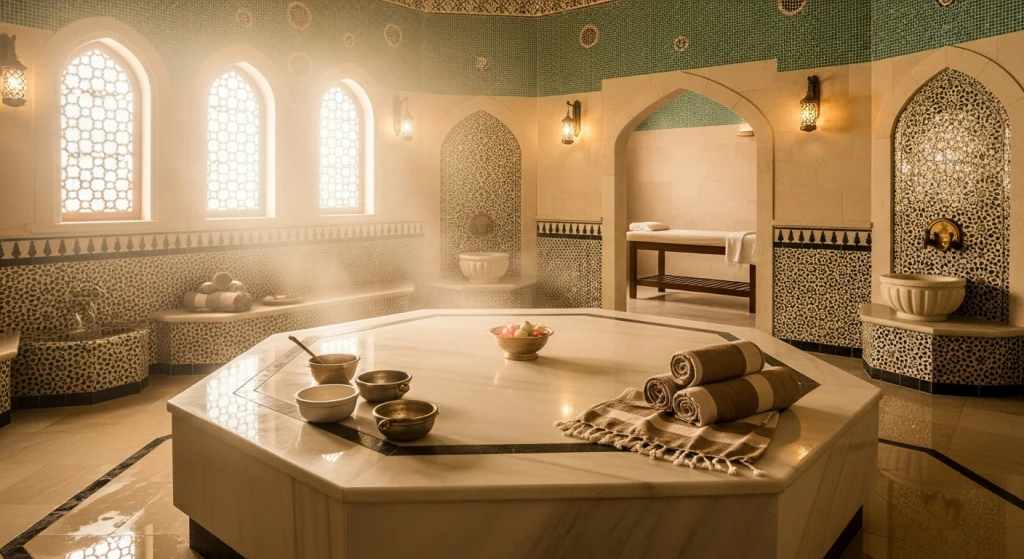 Side Hammam-Retreat: Dampf, Peeling und Massage für totale Entspannung