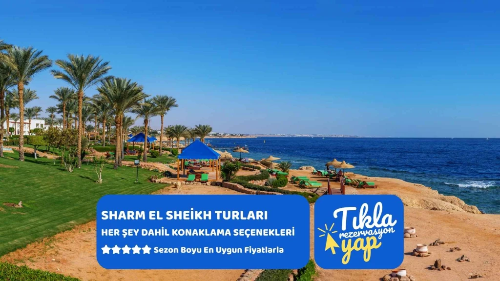İstanbul Sabiha Gökçen Kalkışlı AJET Hava Yolları İle 3 Gece 4 Gün Kızıldeniz Rüyası; Prestij Sharm El Sheıkh Turu  (2026 YAZ Dönemi) (444)