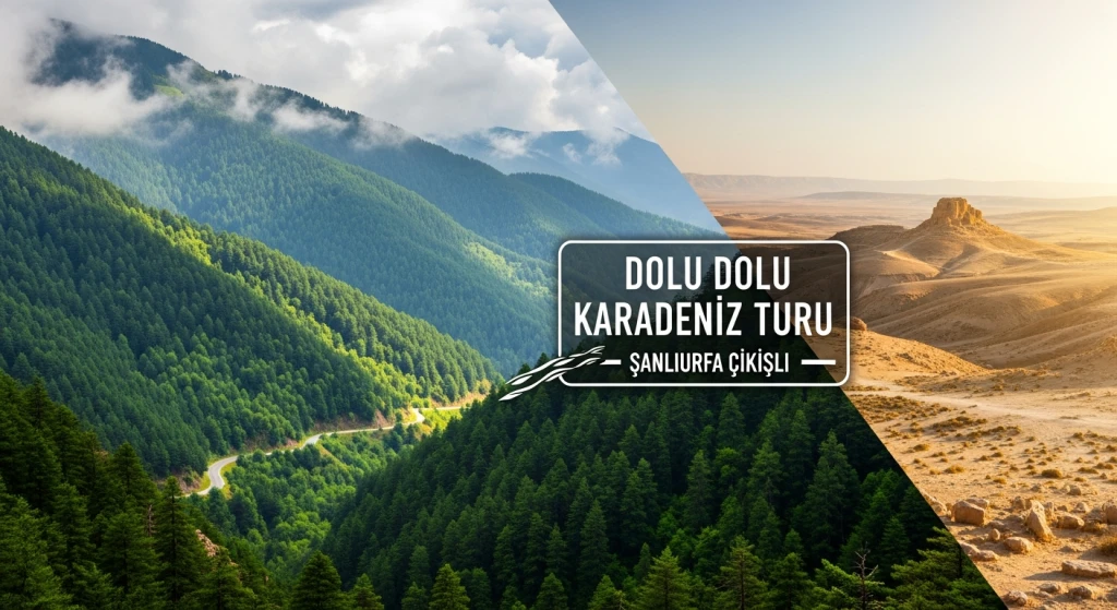 Şanlıurfa Çıkışlı Dolu Dolu Karadeniz Turu