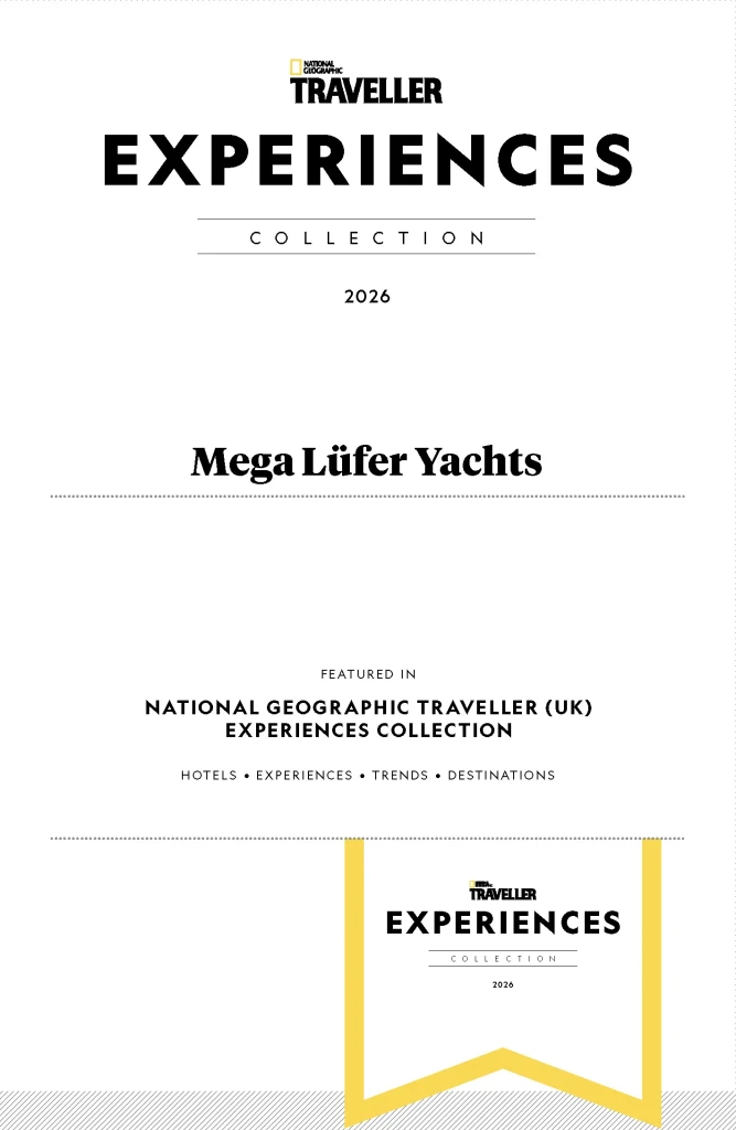Mega Lüfer Yachts, National Geographic Traveller Collection'da Yer Aldı