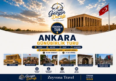 Ankara Turu | Anıtkabir, Ankara Kalesi ve Hamamönü Günübirlik Gezi