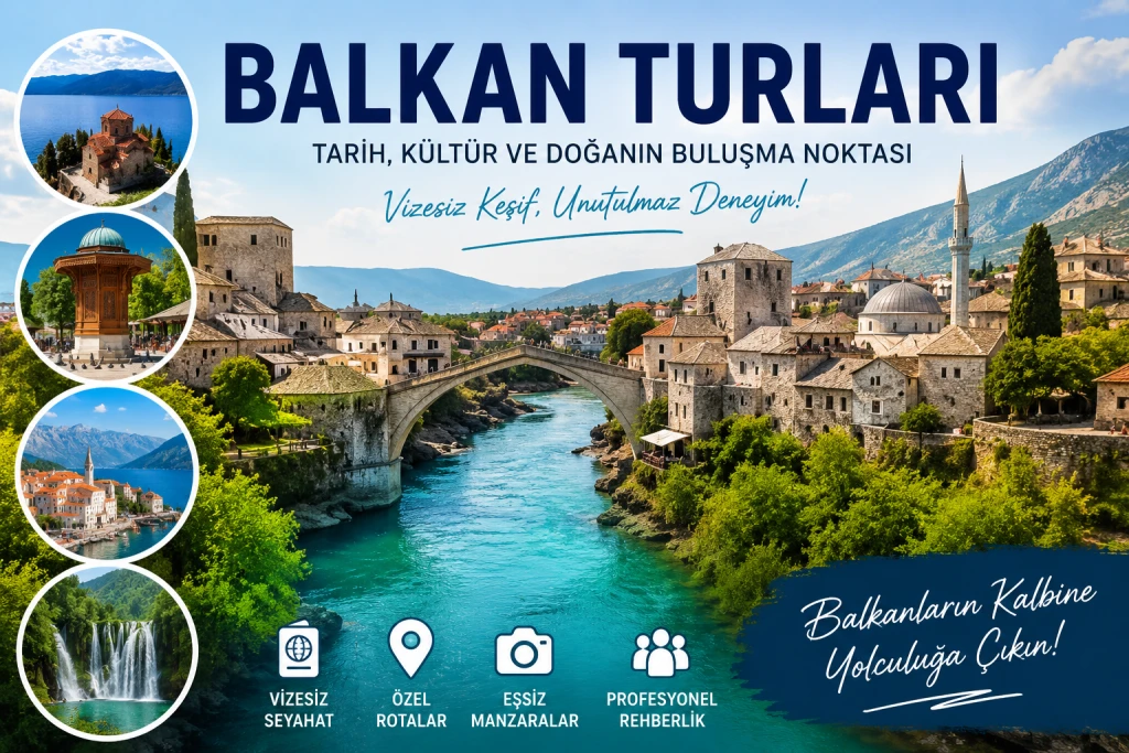 Balkan Turları Rehberi 2026: Balkanlar'da Gezilecek En Güzel Yerler
