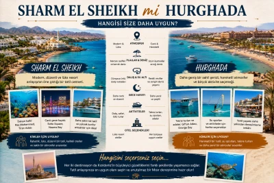 Sharm El Sheikh mi Hurghada mı?