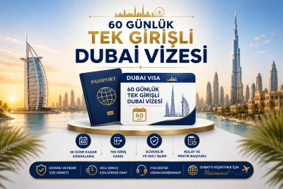 Dubai Vizesi 60 Gün Tek Giriş | Online Başvuru ve Hızlı Onay