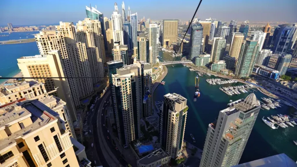 Zipline Dubai Marina | XLine Dubai Marina Biletleri ve Turları