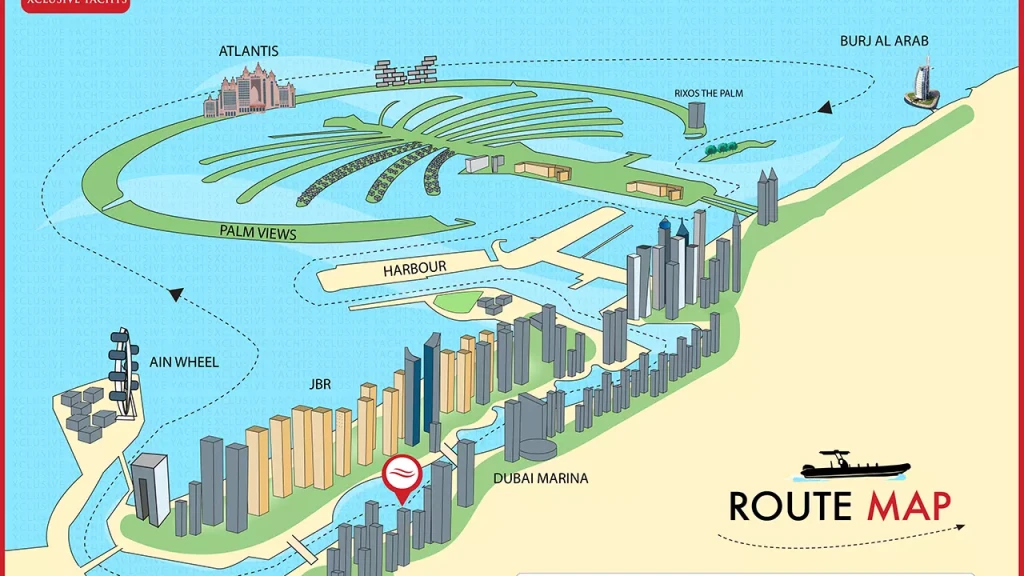 Dubai Sürat Teknesi Turu | Dubai Marina ve Burj Al Arab Speed Boat Turu