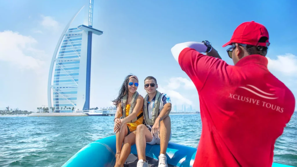 Dubai Sürat Teknesi Turu | Dubai Marina ve Burj Al Arab Speed Boat Turu