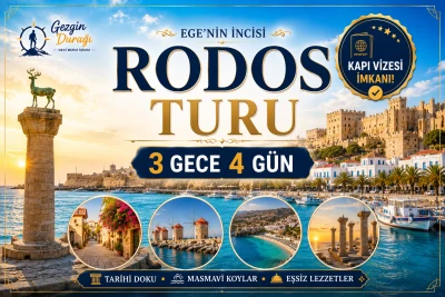 Rodos Adası Turu 3 Gece 4 Gün | Kapı Vizeli Yunan Adaları Tatili