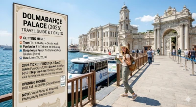 How Can a Tourist Get to Dolmabahçe Palace? What Are the 2026 Ticket Prices?