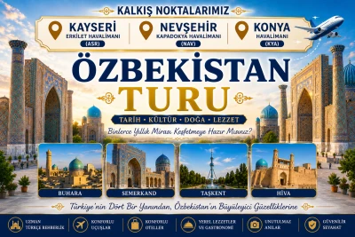 Özbekistan Turu | Taşkent, Buhara ve Semerkand Gezisi