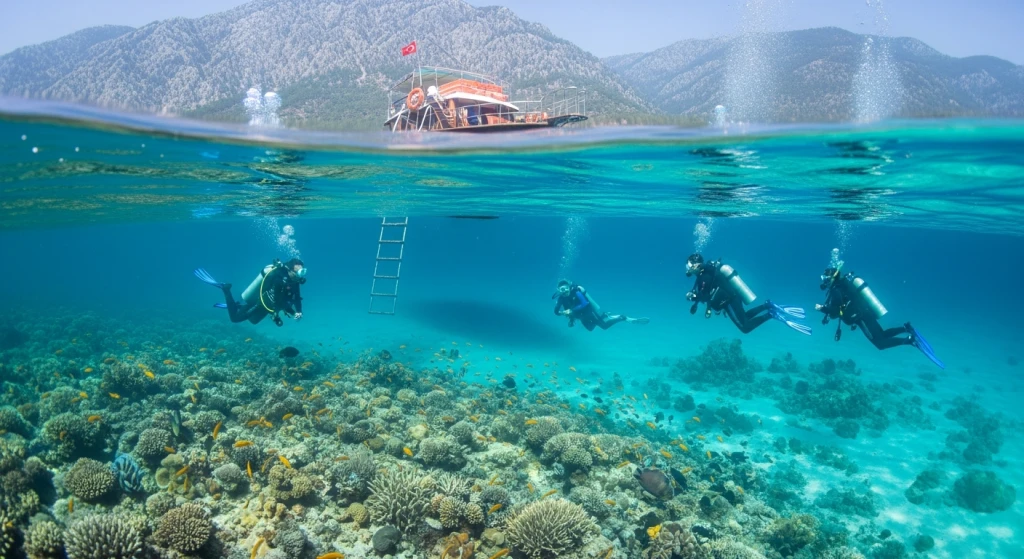 Tour di immersioni subacquee a Kemer