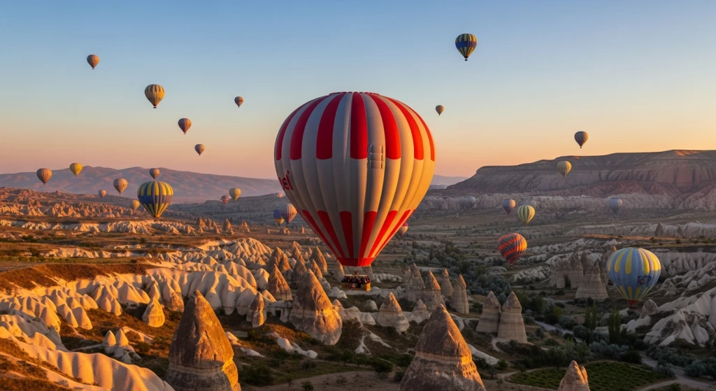 Göreme 1 Saatlik Sıcak Hava Balonu Deneyimi