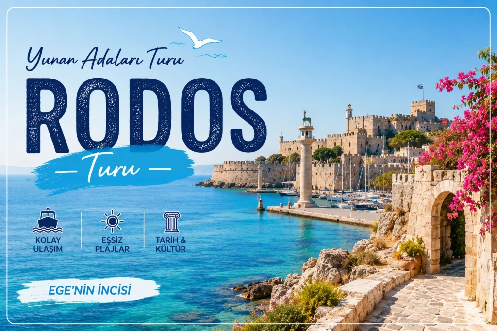 Prime Rodos Turu 3 Gece 4 Gün | Kapı Vizesi İmkanı