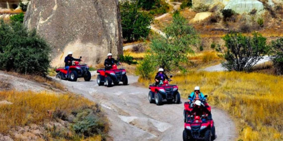 Kapadokya Günbatımı ATV Turu | Peri Bacaları ve Vadilerde ATV Safari