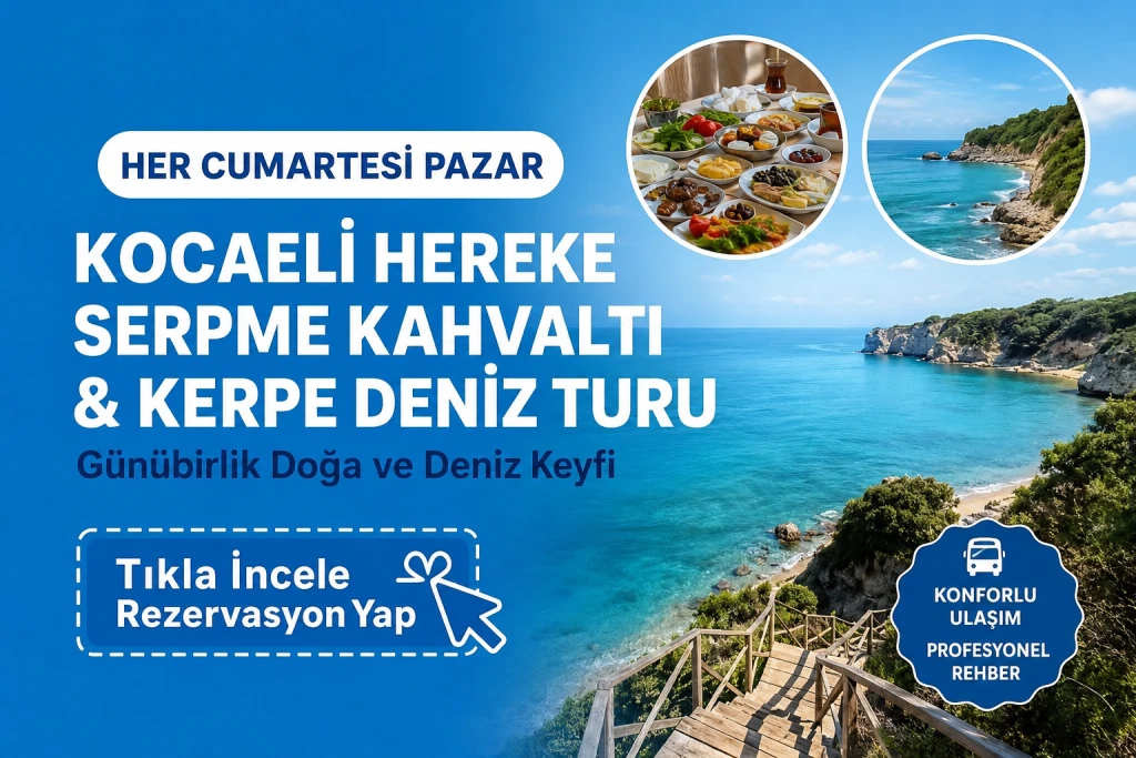 Kocaeli Kerpe Deniz Turu