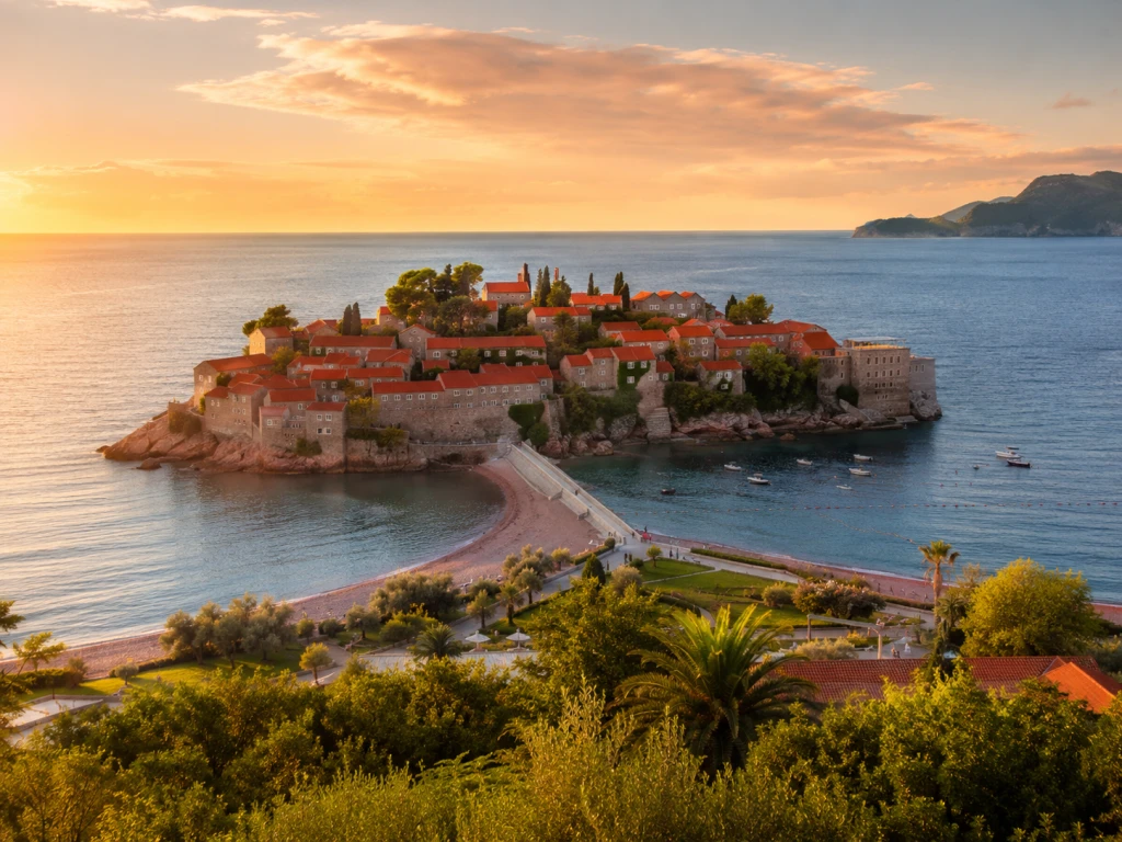 Adriyatik Kıyıları Budva Turu AJet Hava Yolları ile 5 Gece 6 Gün