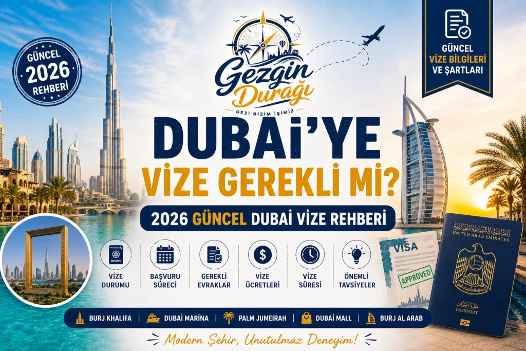 Dubai'ye Vize Gerekli Mi? 2026 Güncel Dubai Vize Rehberi