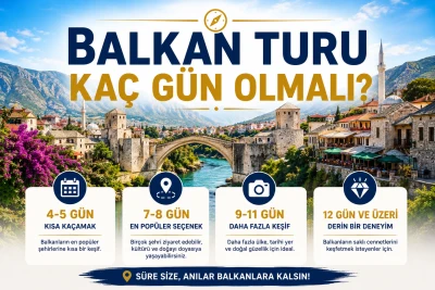 Balkan Turu Kaç Gün Olmalı? 2026 İçin İdeal Balkanlar Gezi Süresi Rehberi