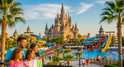 Journée en famille agréable à Antalya : visite du parc à thème The Land of Legends