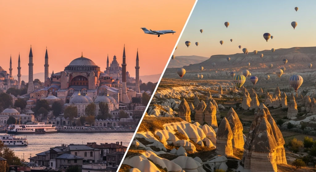 3 Gece 2 Gün İstanbul Çıkışlı Özel Uçaklı Kapadokya Turu