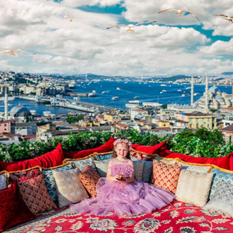 Séance Shooting Exclusive en Robe Volante – Rooftop & Studio Lumineux