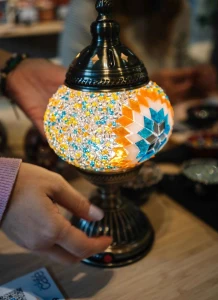 Atelier Lampe en Mosaïque