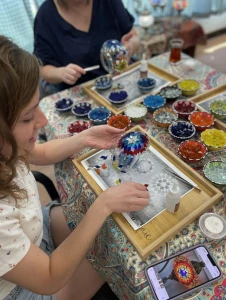 Atelier Lampe en Mosaïque