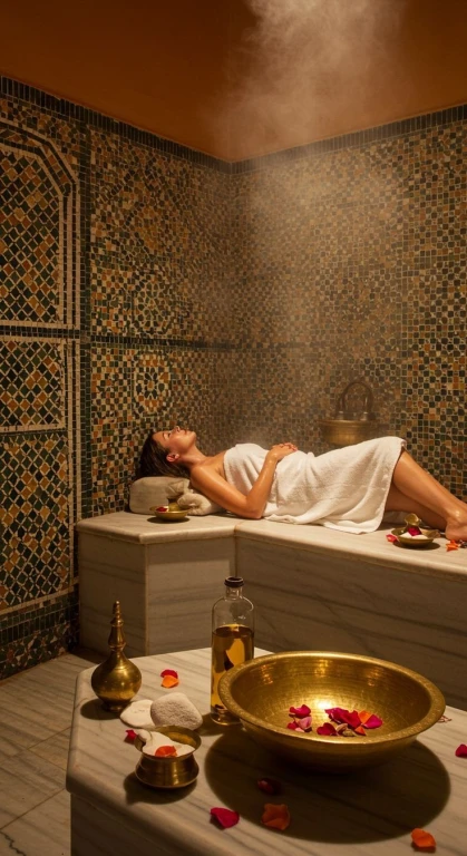 Hammam turc traditionnel et massage