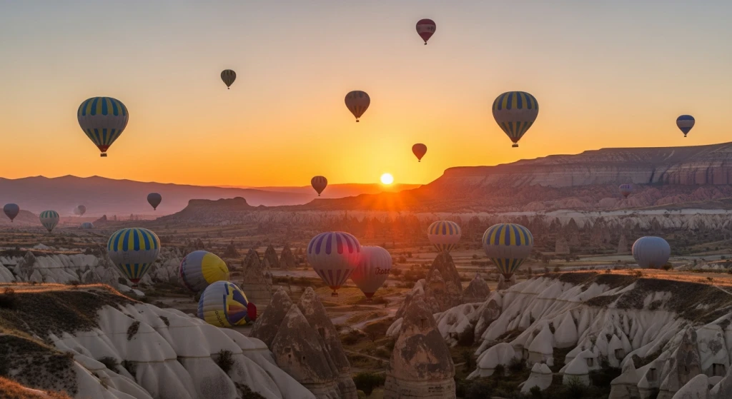 Zweef boven Cappadocië: een privé luchtballonervaring
