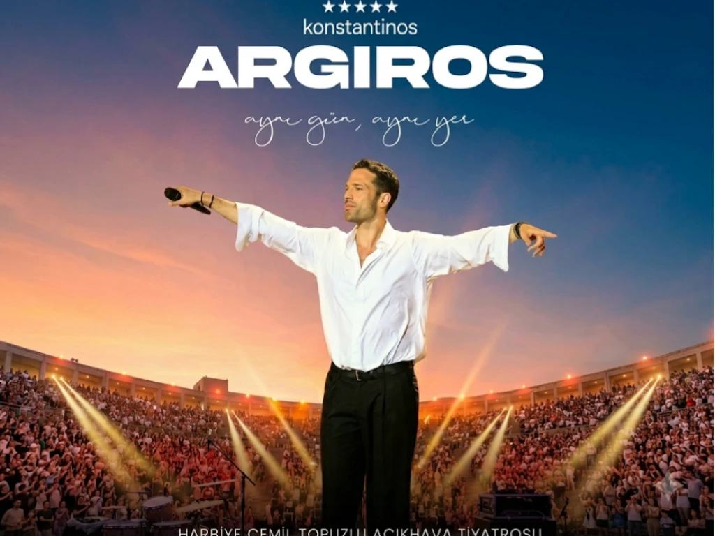 Konstantinos Argiros Takes the Stage in Istanbul for the Second Time