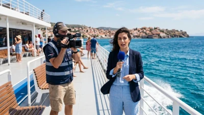 Sözcü TV Ekibi Dikili-Midilli Hattında: Ege'de Feribot ve Kapıda Vize Deneyimi
