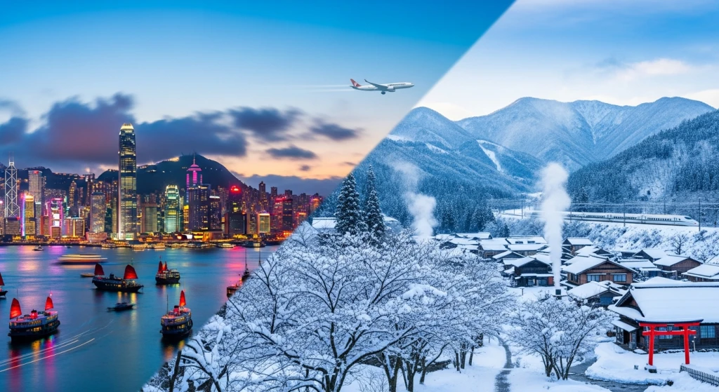 Görkemli Uzaklar  Hong Kong & Japonya 7 Gece - THY ile (2026 Kış Dönemi) (HKG-NRT)