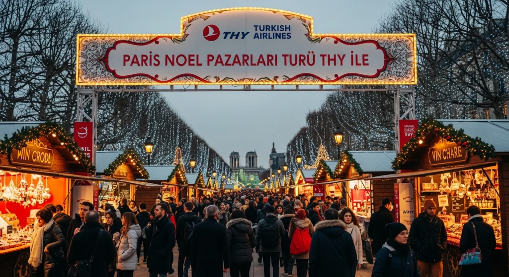 PARİS NOEL PAZARLARI TURU THY İLE