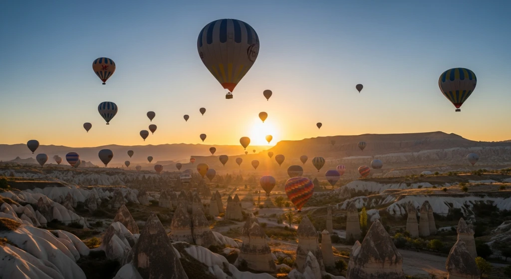Kapadokya 1 Saatlik Balon Turu