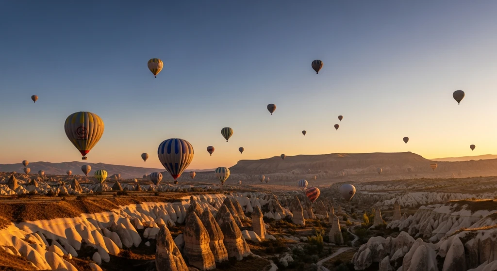 Kapadokya 1 Saatlik Balon Turu