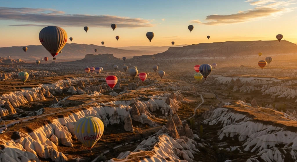Kapadokya 1 Saatlik Balon Turu