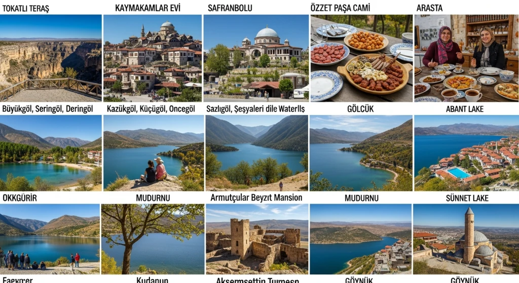 Batı Karadeniz Turu (Safranbolu Yedigöller Gölcük Abant Mudurnu Turu)