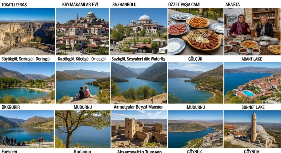 Batı Karadeniz Turu (Safranbolu Yedigöller Gölcük Abant Mudurnu Turu)