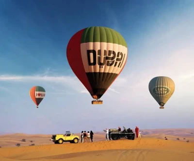 'Dubai Hot Air Balloon Tour – Standard & Magical | Sunrise in the Desert'