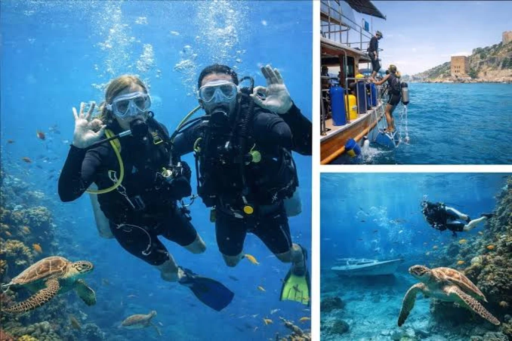 Alanya Scuba Diving Adventure: 2 Dives, Boat Trip & Lunch Included