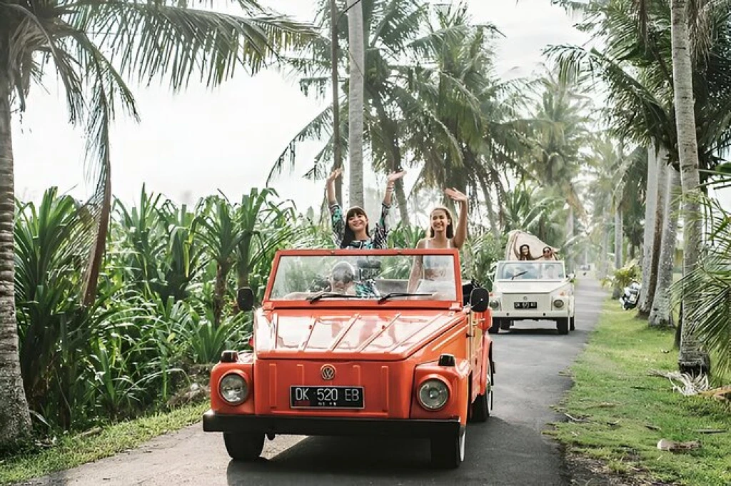 Full-day adventure with a classic VW in Bali