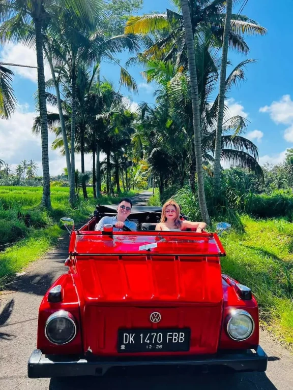 Full-day adventure with a classic VW in Bali