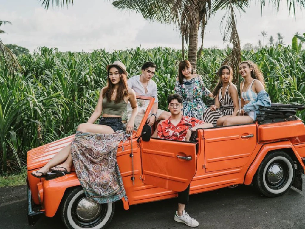 Full-day adventure with a classic VW in Bali